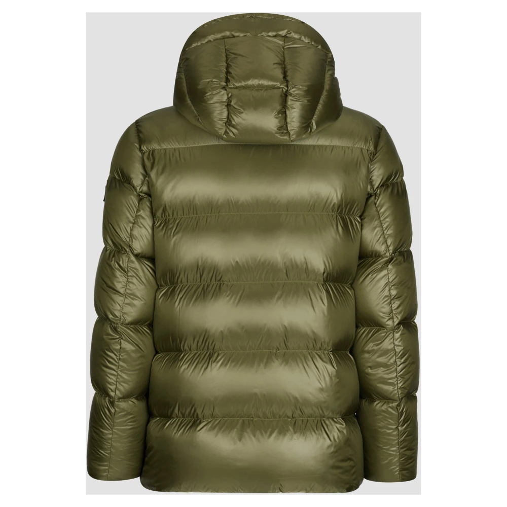 add Bomber IN Glanzend Nylon Green Heren