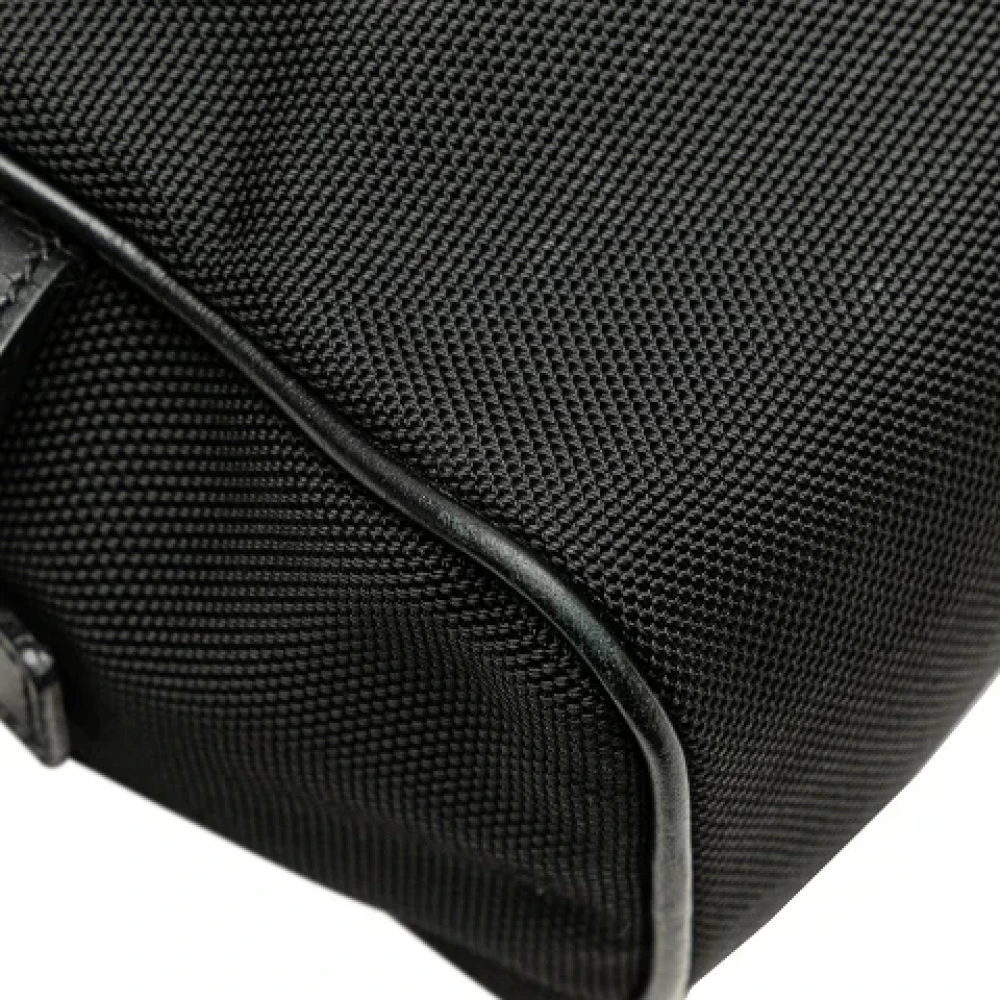 Gucci Vintage Pre-owned Canvas clutches Black Dames