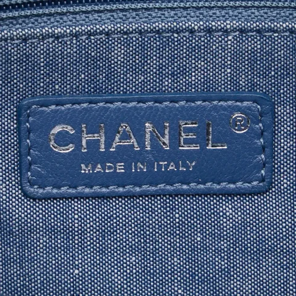 Chanel Vintage Pre-owned Denim handbags Blue Dames