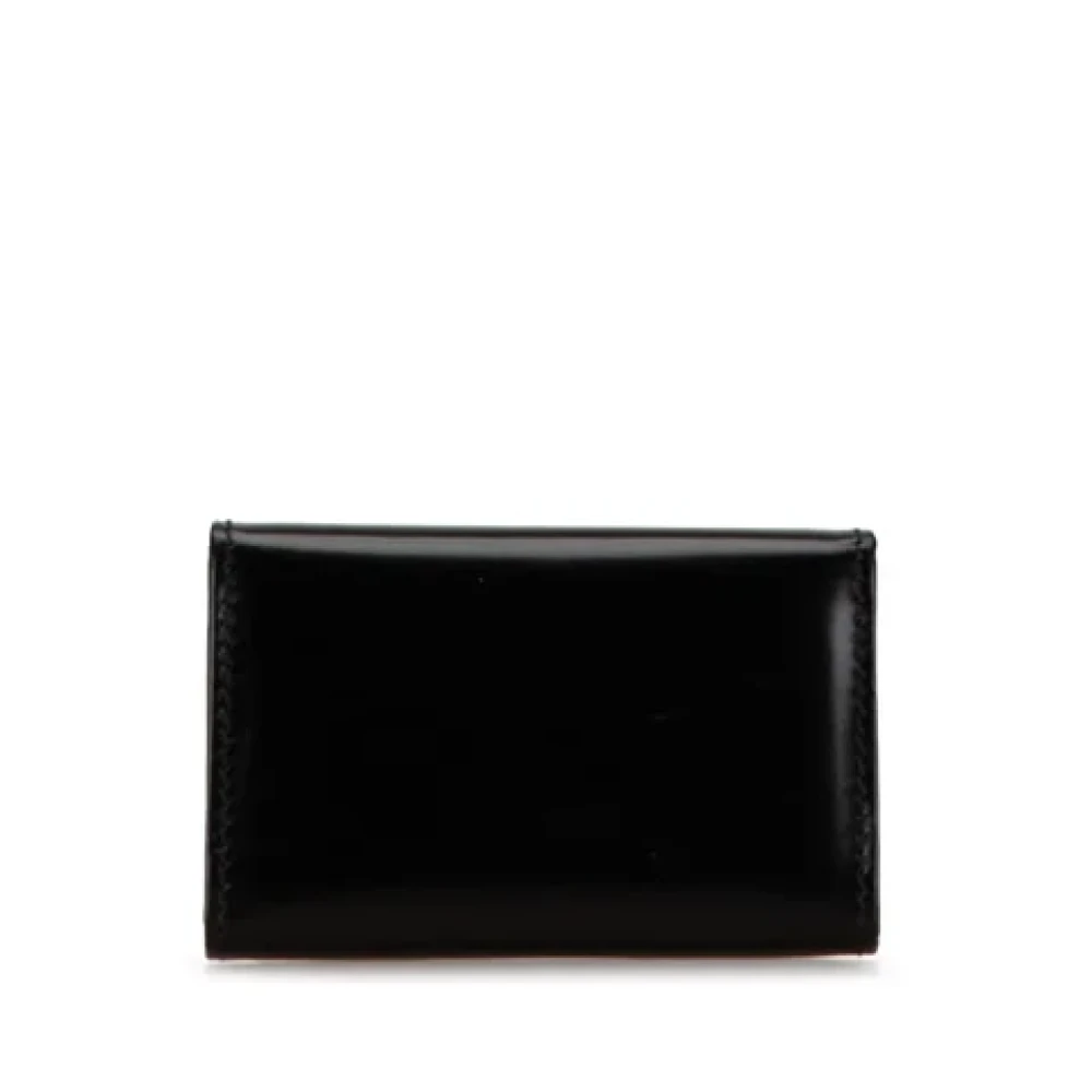 Prada Vintage Pre-owned Leather key-holders Black Dames