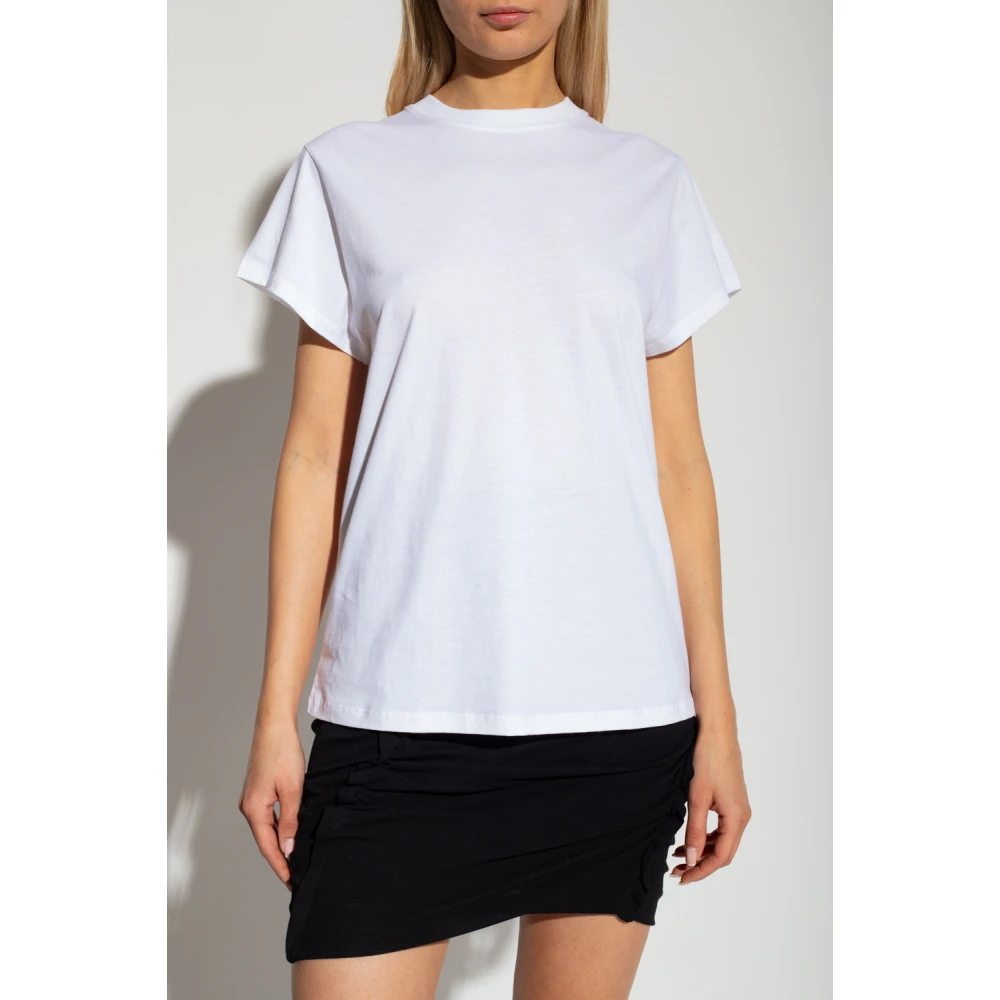 IRO Tabitha katoenen T-shirt White Dames