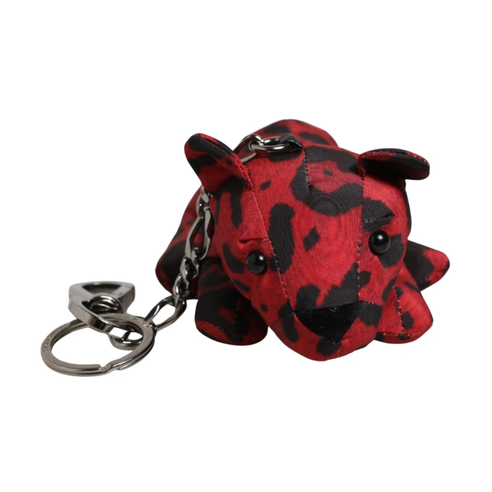 Dolce & Gabbana Men's Multicolor Keychains, One Size, Novelty Animal Keychain