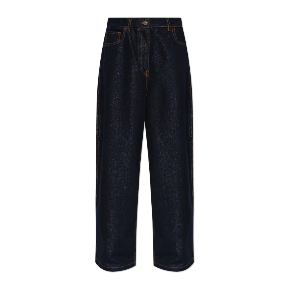 ETRO Wijde broek Blue Dames