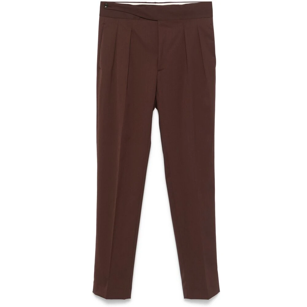 Tagliatore Broek Brown Heren