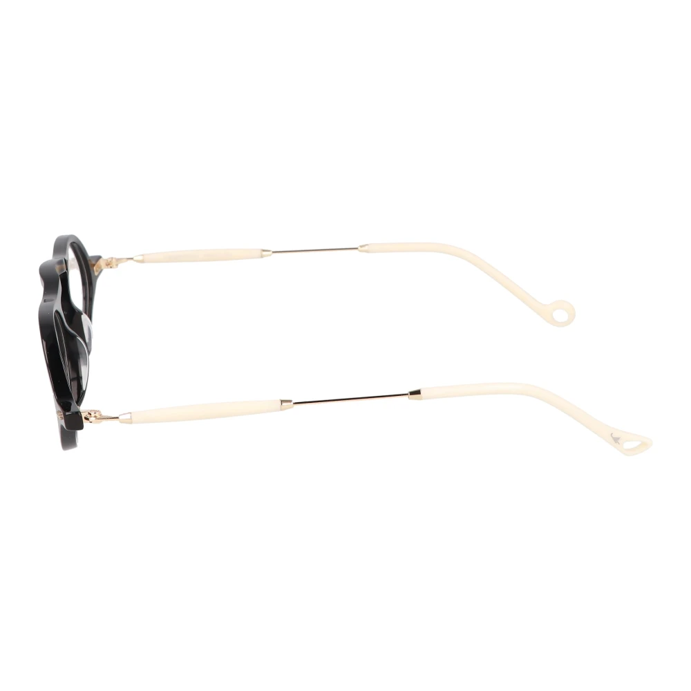 Eyepetizer Ronde Metalen Bril Quinze C.a. Yellow Unisex