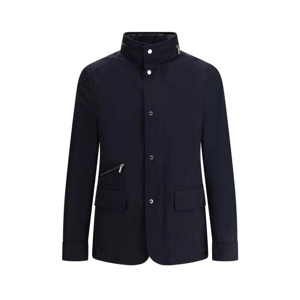 Moorer Uomo Blu Giacche, L, New,
