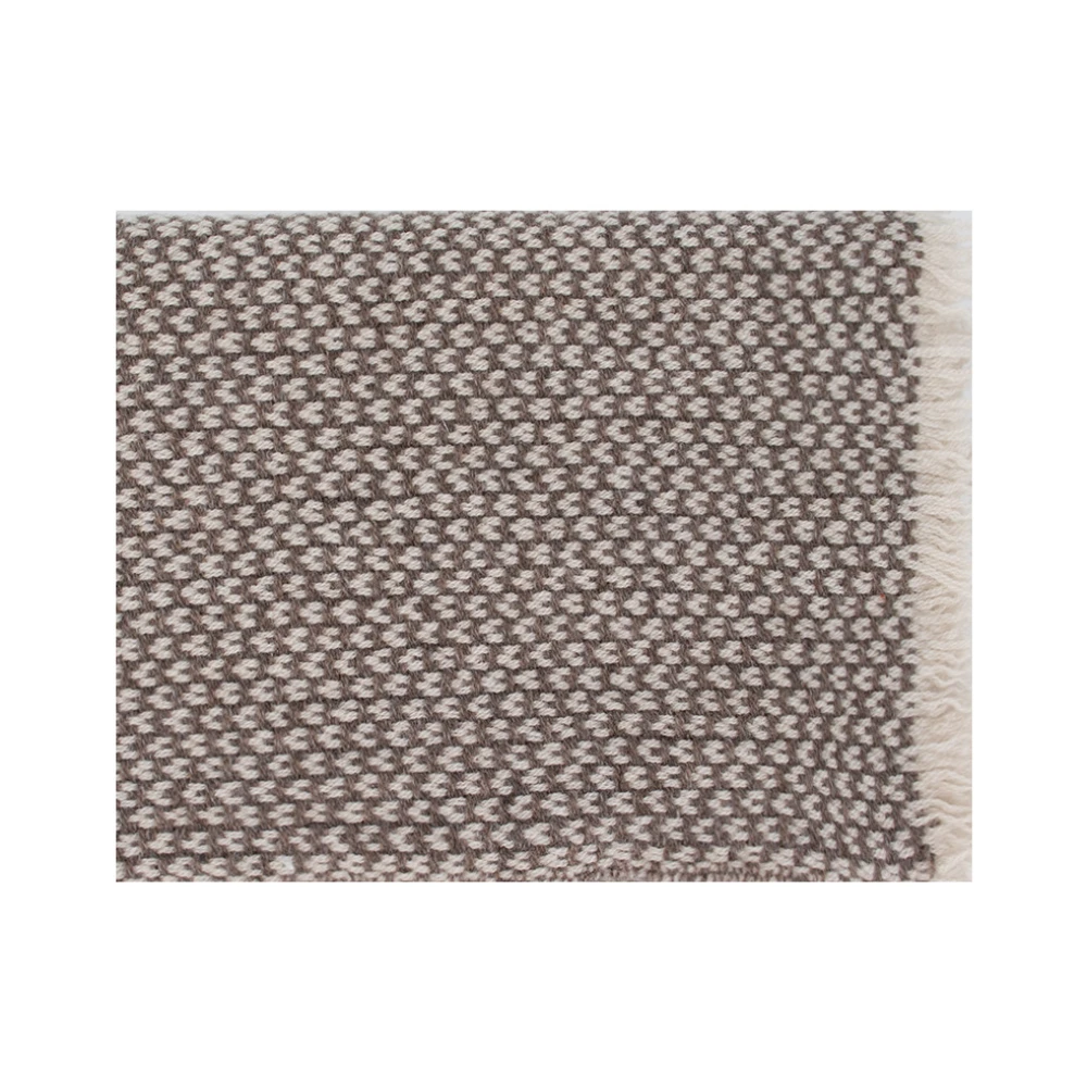 Fedeli Geometrisch Patroon Sjaal voor Winter Outfit Beige Heren