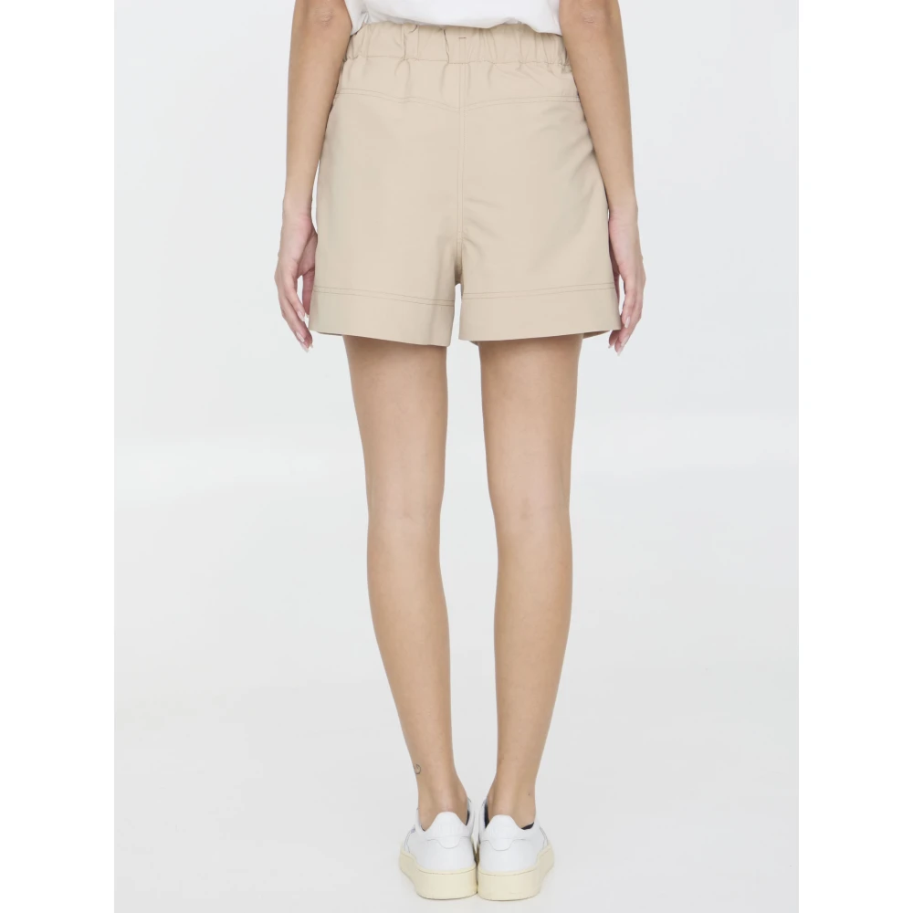 Moncler Shorts Beige Dames