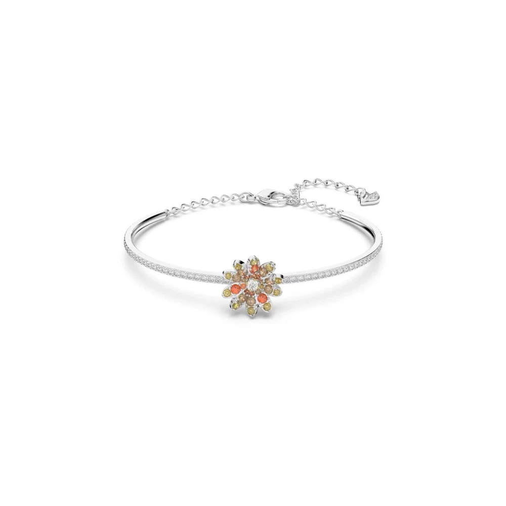 Swarovski Women's Gray Eternal Flower Bracelet - Bracelets - One Size - Accessories