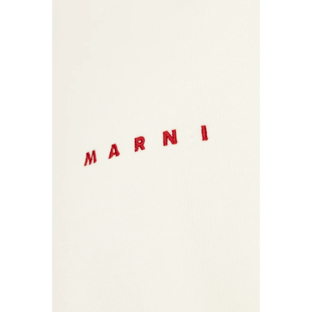 Marni Capuchontrui Beige Heren