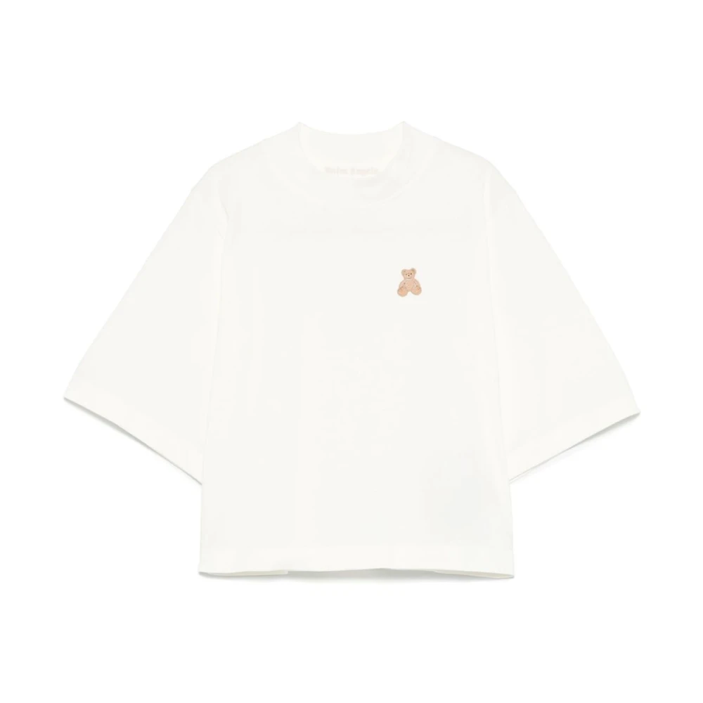 Palm Angels Wit T-shirt & Polo Set White Dames