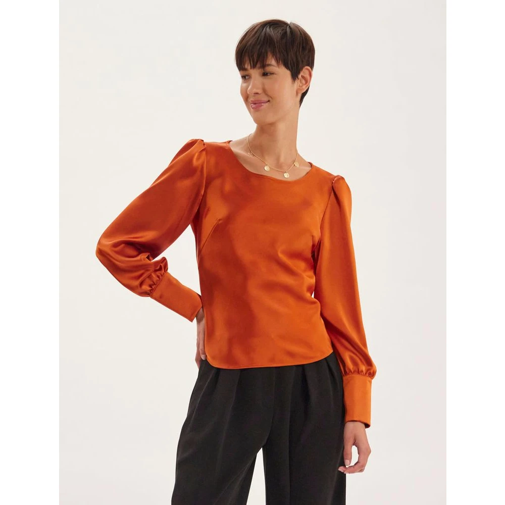 Ines De La Fressange Paris Blouses & Shirts Orange Dames