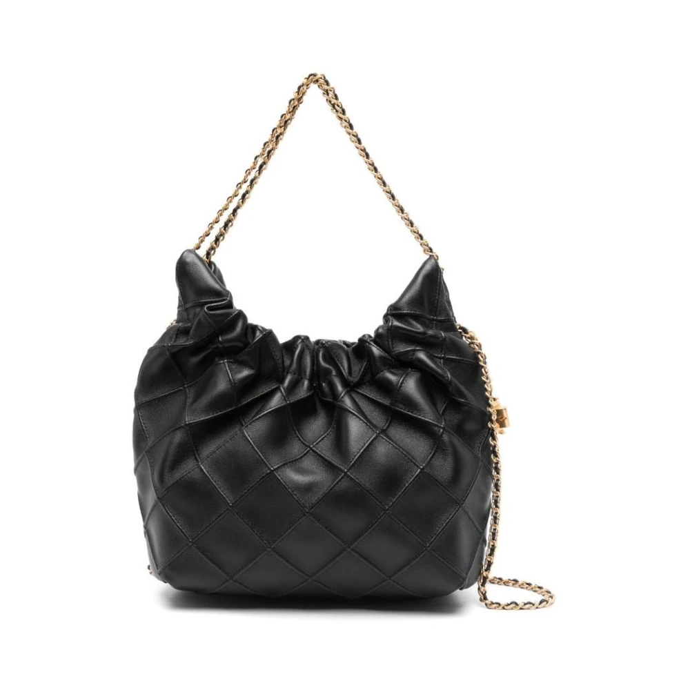 TORY BURCH Zwarte Mini Hobo Schoudertas Black Dames
