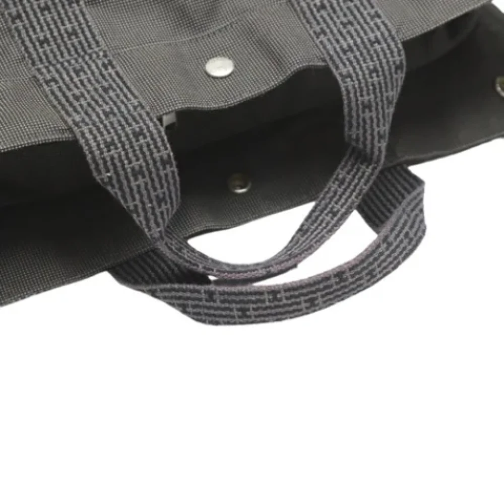 Hermès Vintage Pre-owned Fabric totes Black Dames