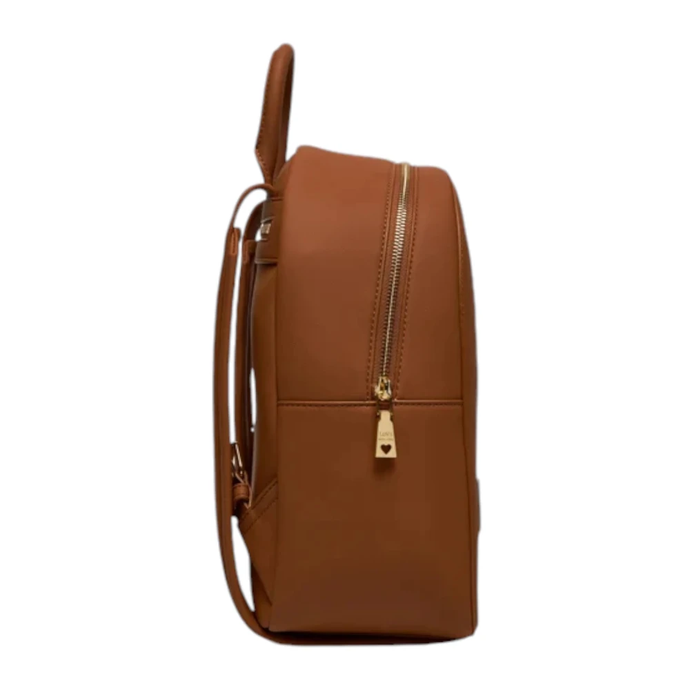 Love Moschino Stijlvolle dames schoudertas van synthetisch leer Brown Dames