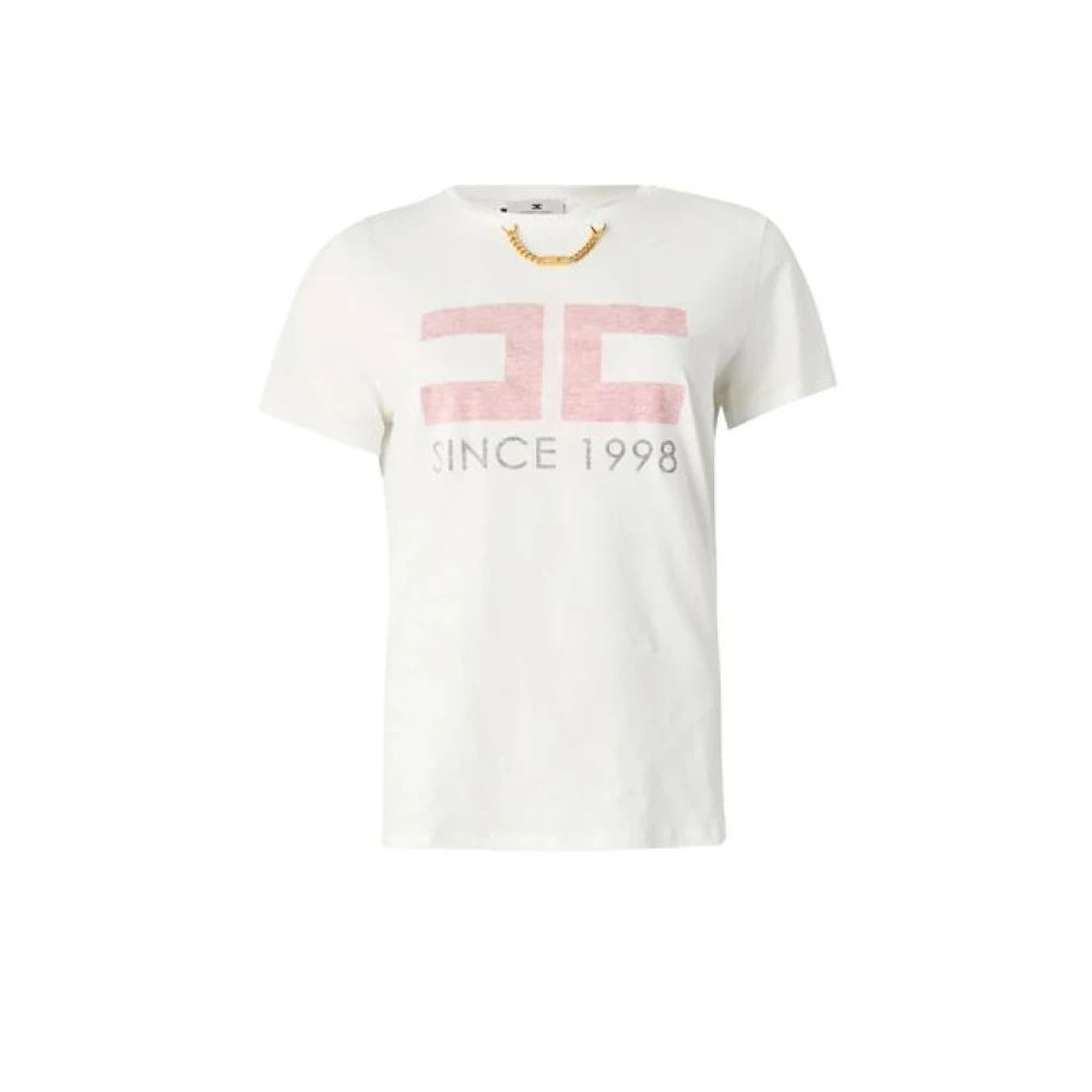Elisabetta Franchi Stijlvolle Modellen Collectie White Dames