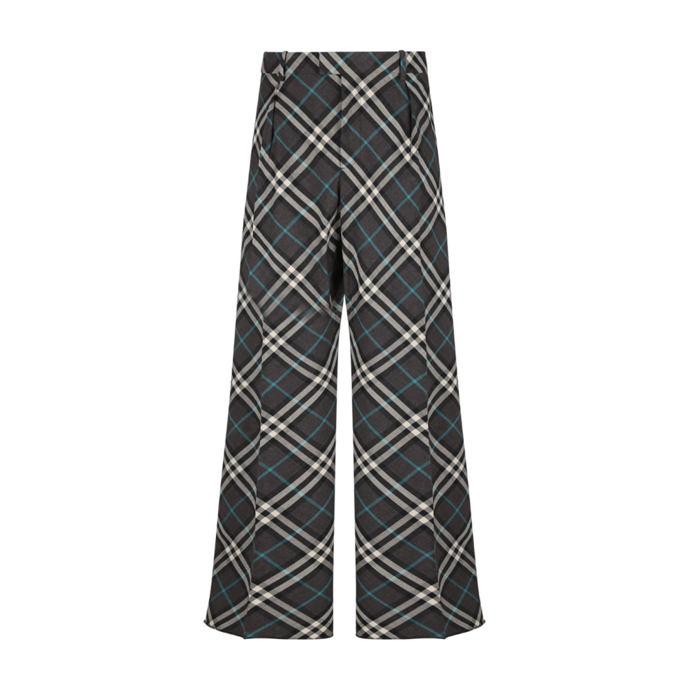 Burberry Geruite Broek Multicolor Heren