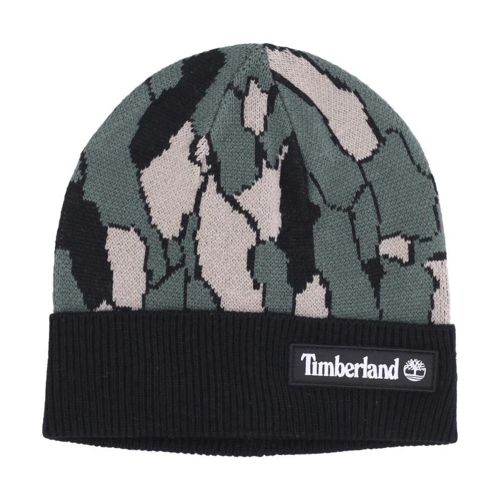 Timberland Camo Gebreide Muts Groen Green Heren