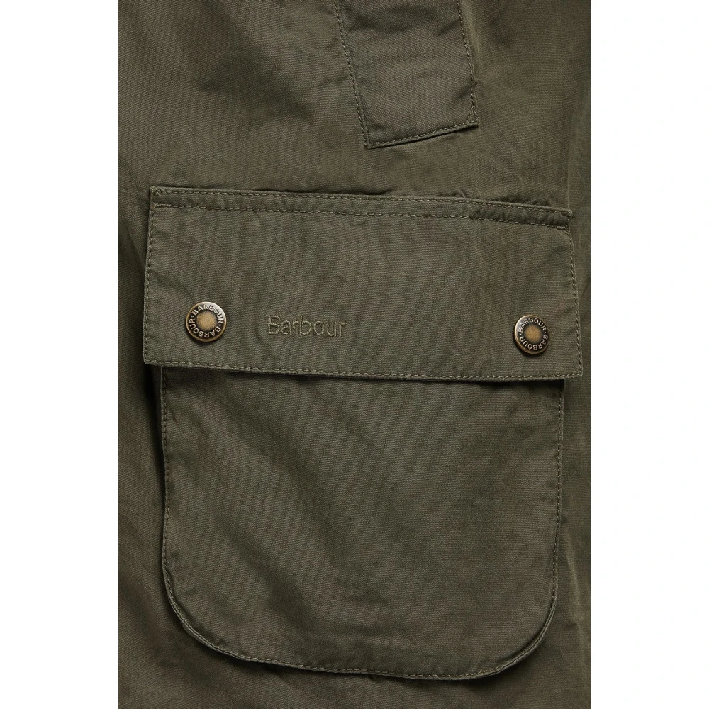 Barbour Casual Olijfkleurige Jas Green Heren