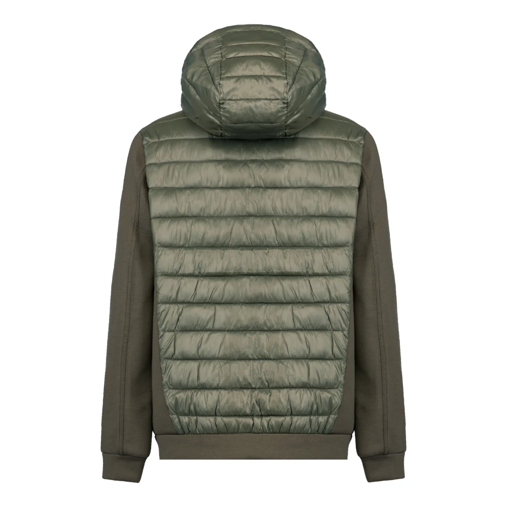 People of Shibuya Technische volledige ritssluiting hoodie jas Green Heren
