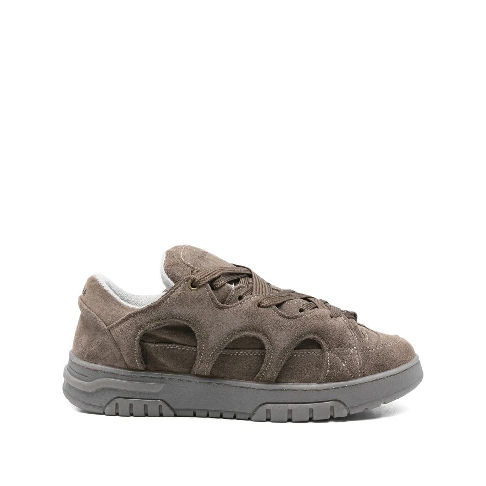 Santha Casual Sneaker Heren Schoenen Bruin