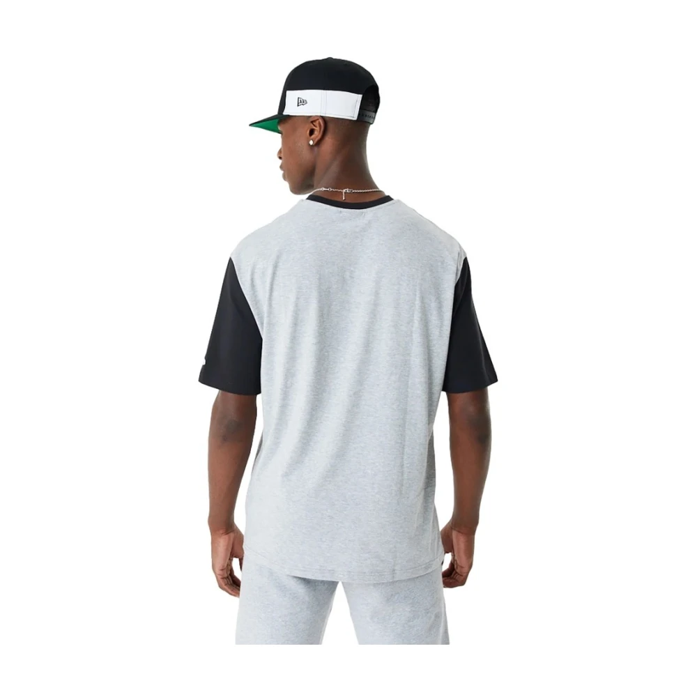 new era Celtics NBA Grijze T-shirt Gray Heren