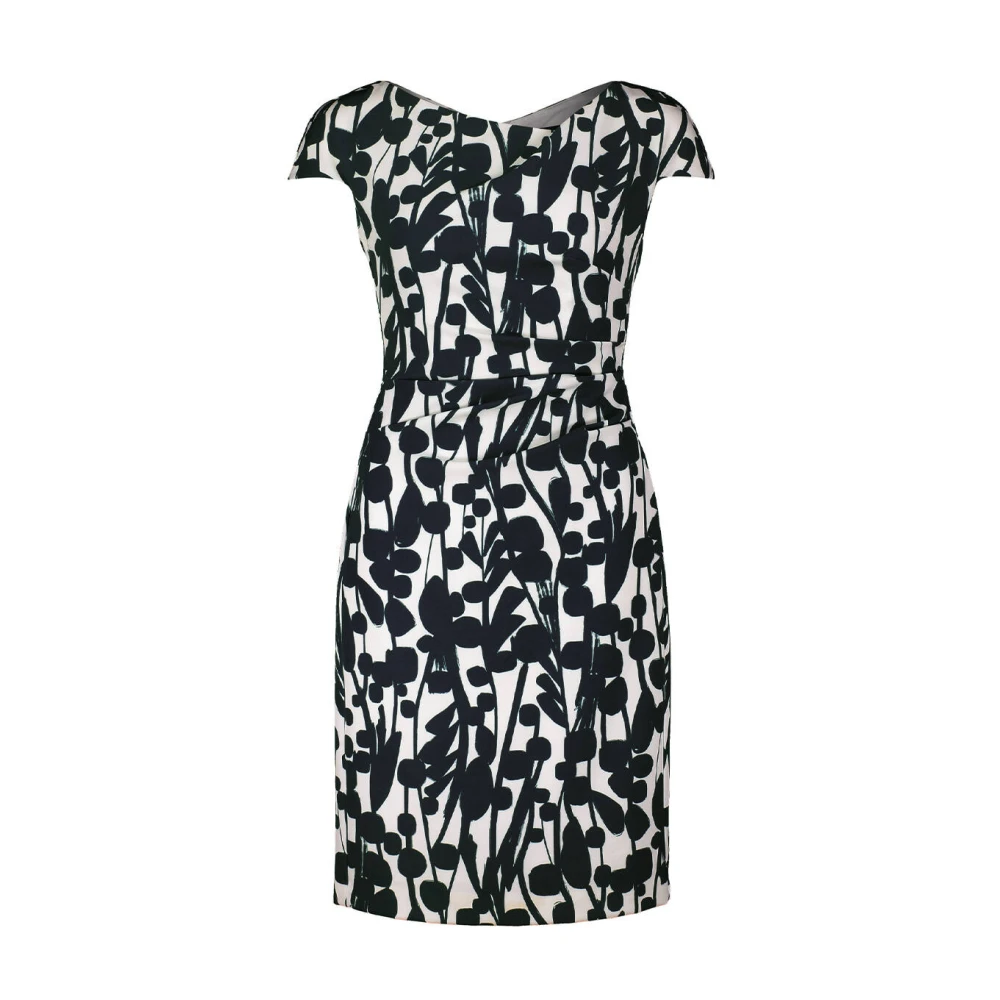 Vera Mont Korte Mouw Jurk Multicolor Dames