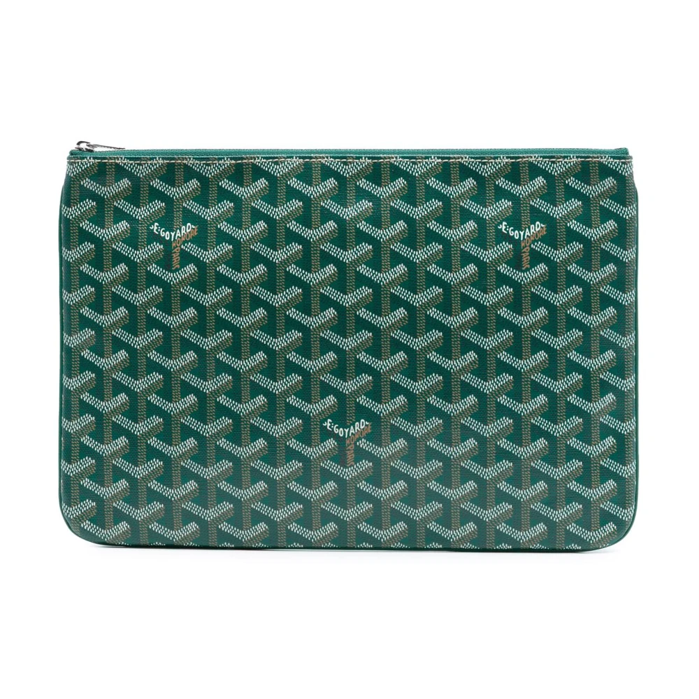Goyard Vintage Damen Grün Pre-Owned Flat Pouch