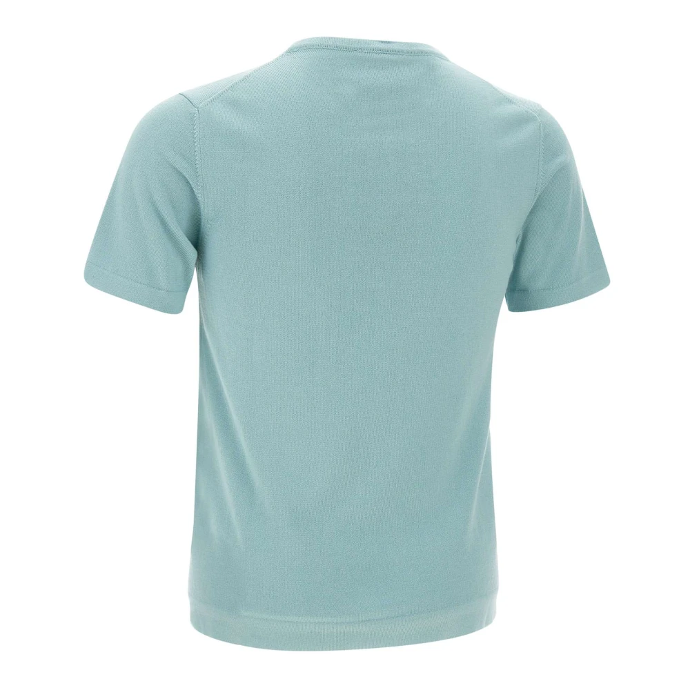 Woolrich Groene Katoenen T-shirt en Polo Green Heren