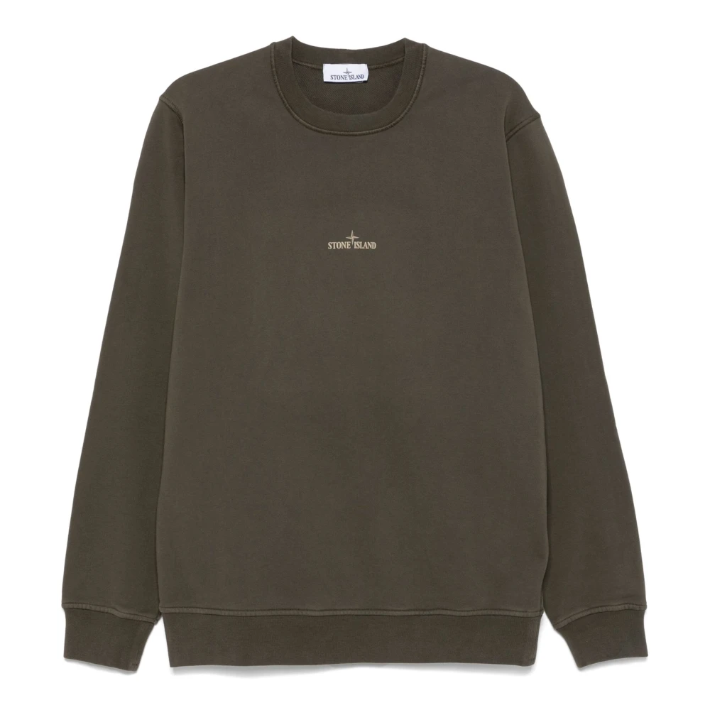 Stone Island Stijlvolle Sweatshirt V0054 Green Heren