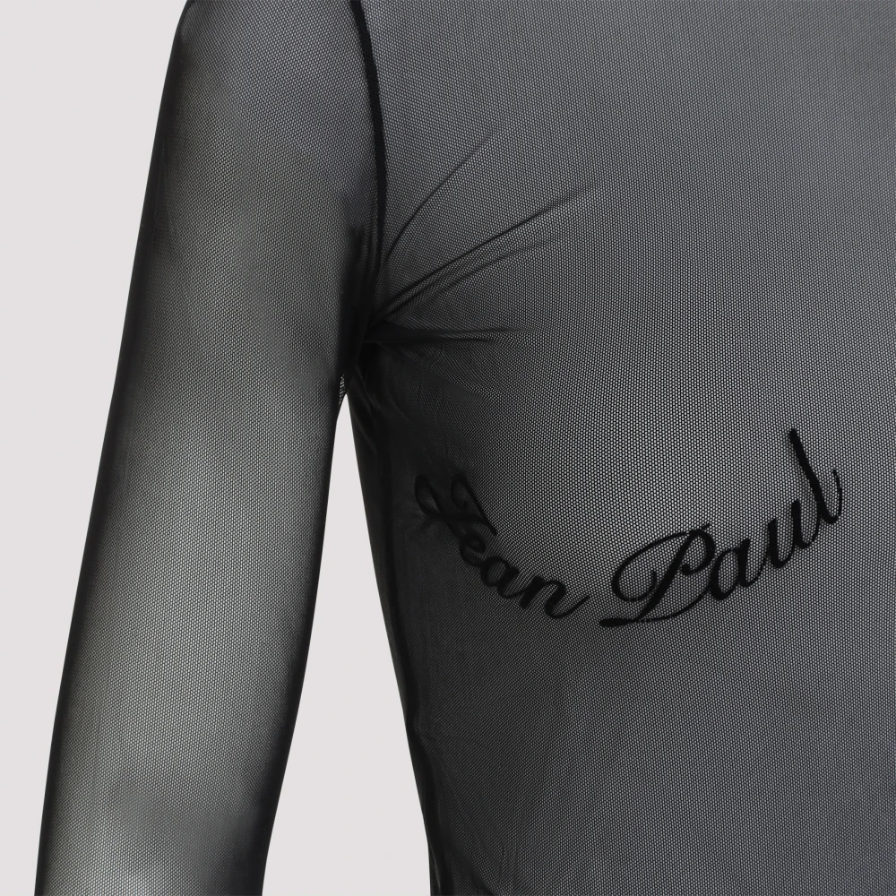 Jean Paul Gaultier Stijlvol Zwart Topwear Black Dames