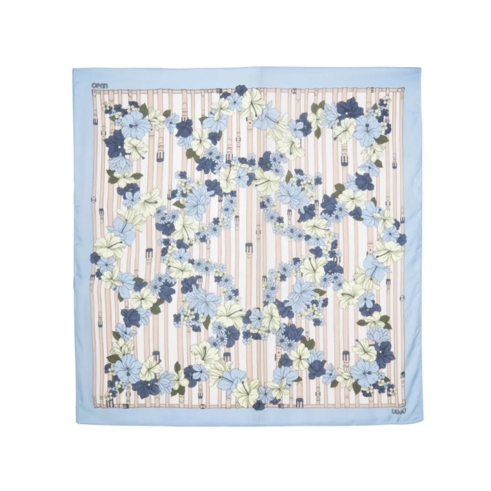Liu Jo Bloemen Foulard Flower Metalleria Multicolor Dames