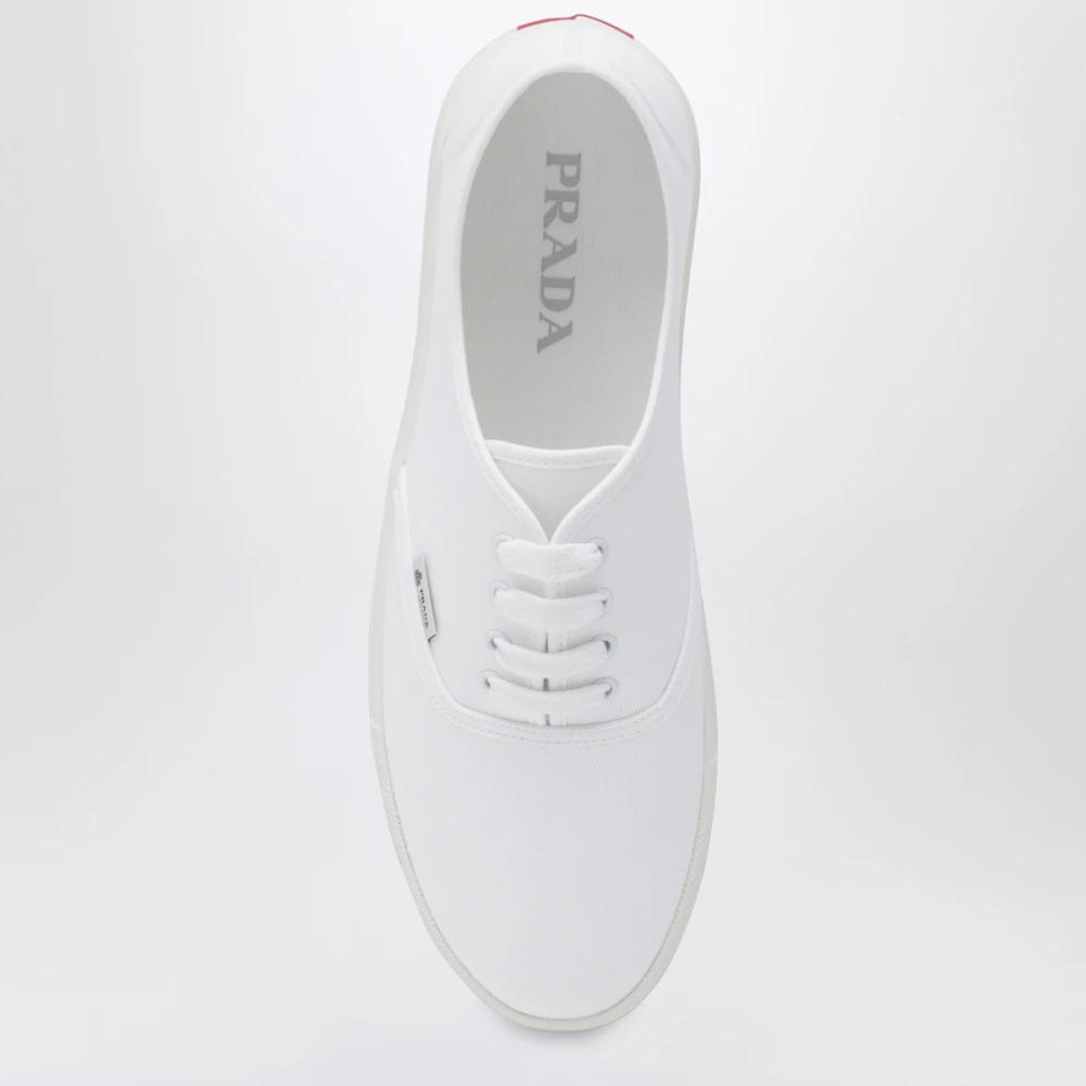 Prada Drill Fabric Sneakers