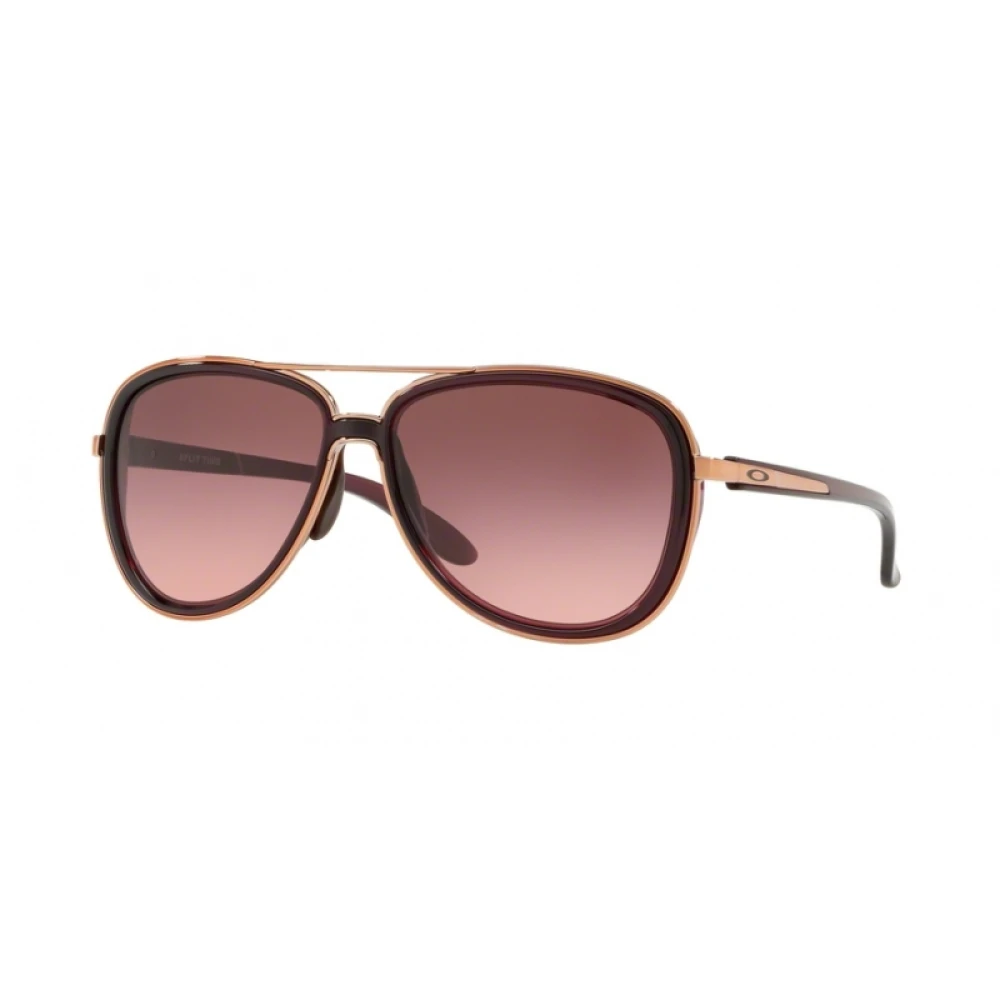 Oakley Purple Sunglasses, Female, 58 Mm, Split Time Sunglasses