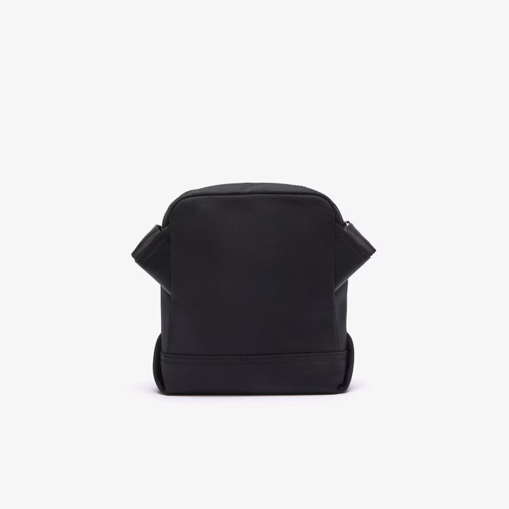 Lacoste Nylon Crossbodytas Heren Zwart Black Heren