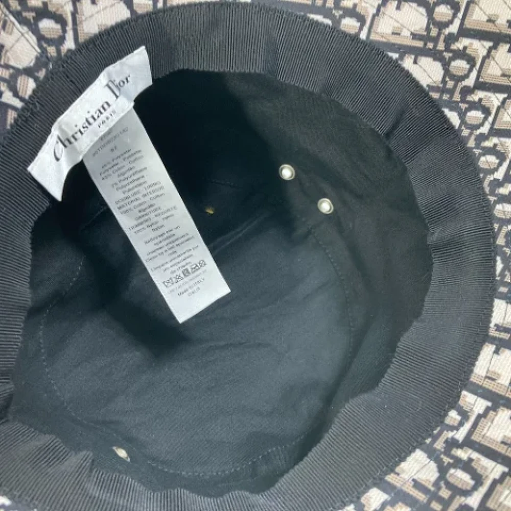 Dior Vintage Pre-owned Cotton hats Green Dames