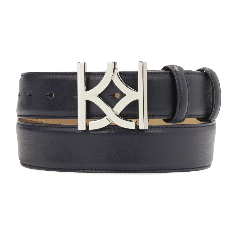 Kazar Donkerblauwe riem met decoratieve gesp Blue Dames