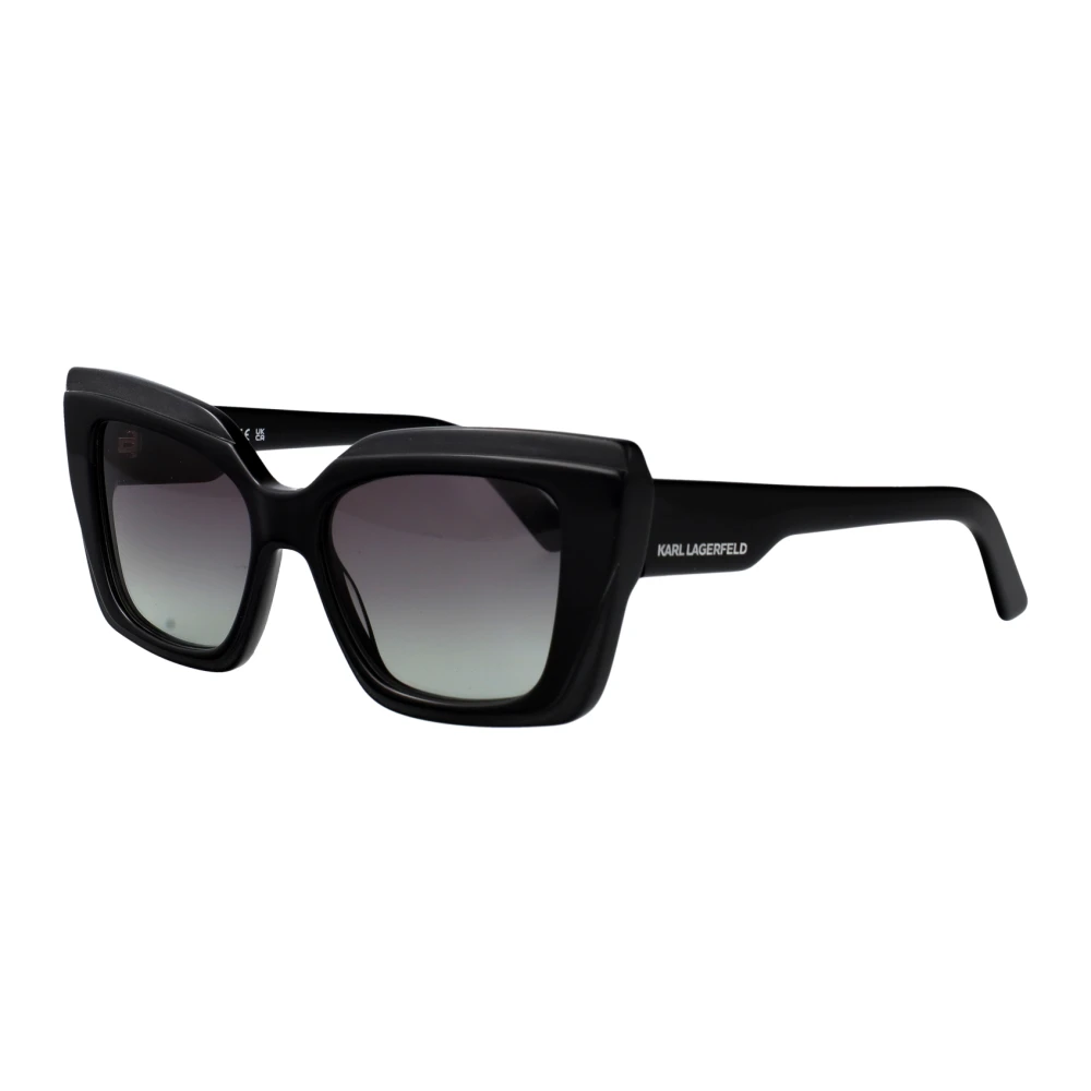 Karl Lagerfeld Black Sunglasses, Female, 53 Mm, Kl6204s Sunglasses