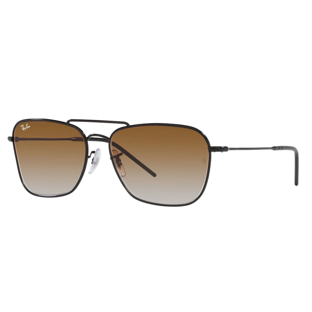 Ray-Ban Unisex Black Sunglasses, 58 Mm, Reverse Caravan Sunglasses