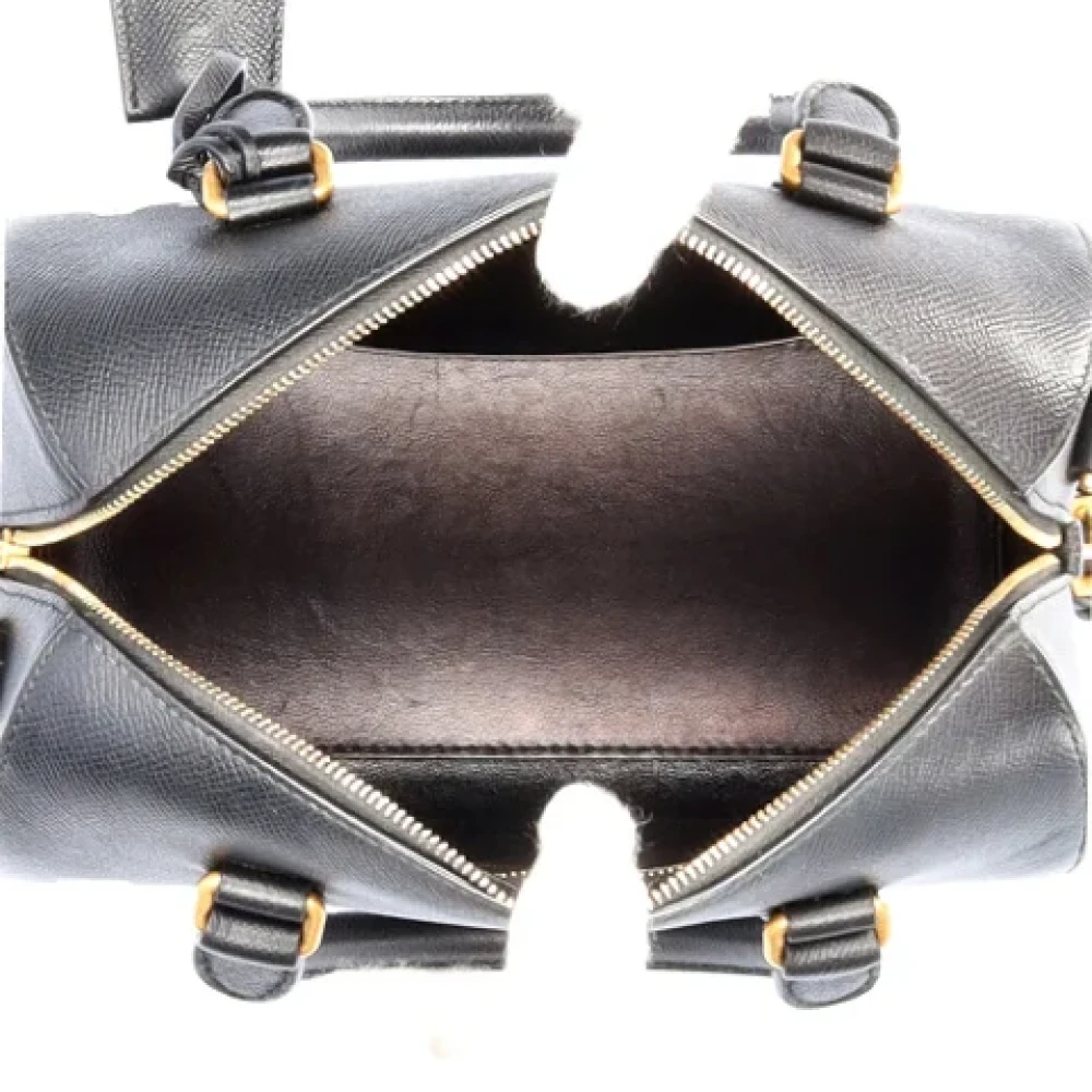 Balenciaga Vintage Pre-owned Leather handbags Black Dames