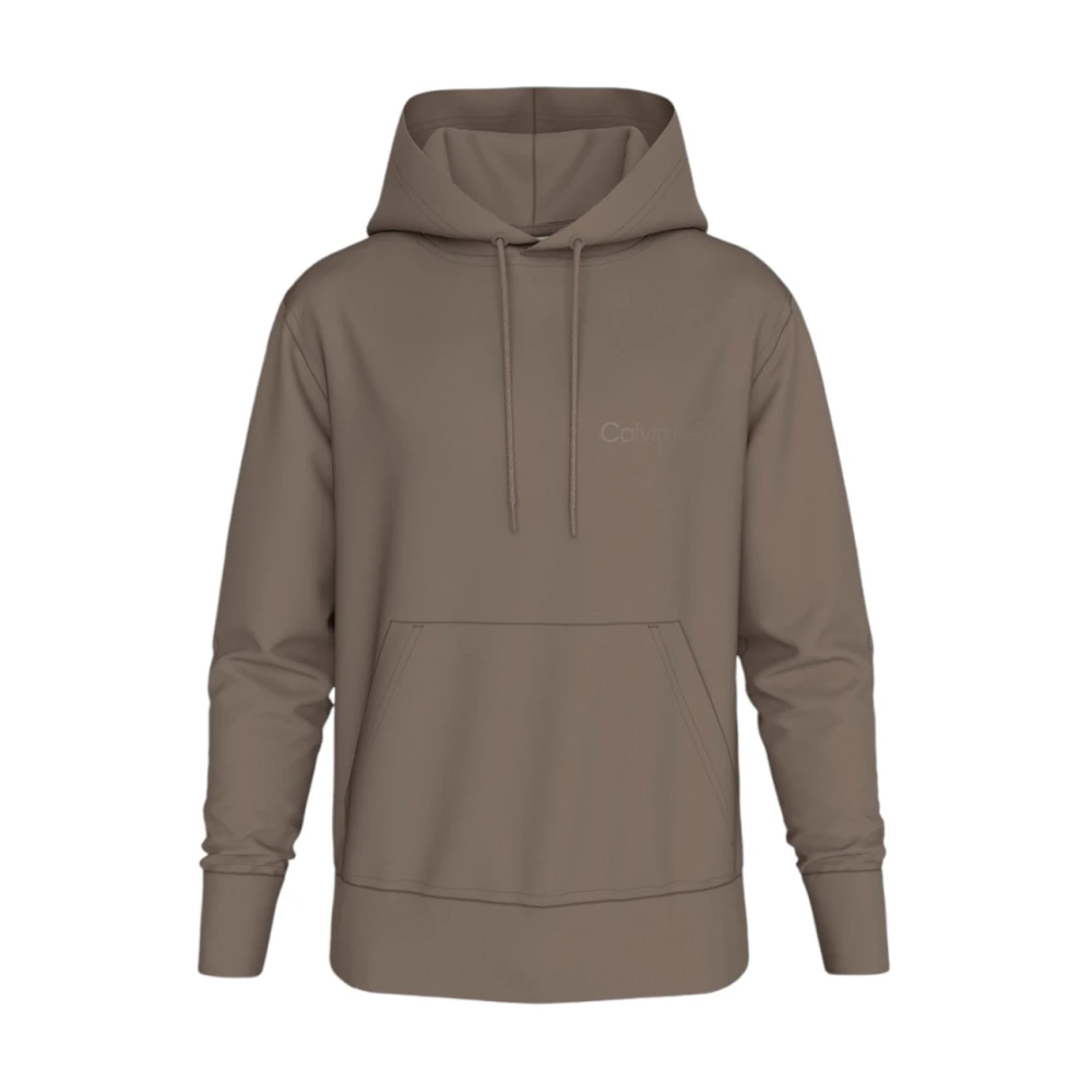 Calvin Klein Stijlvolle Sweatshirt voor Mannen Brown Heren