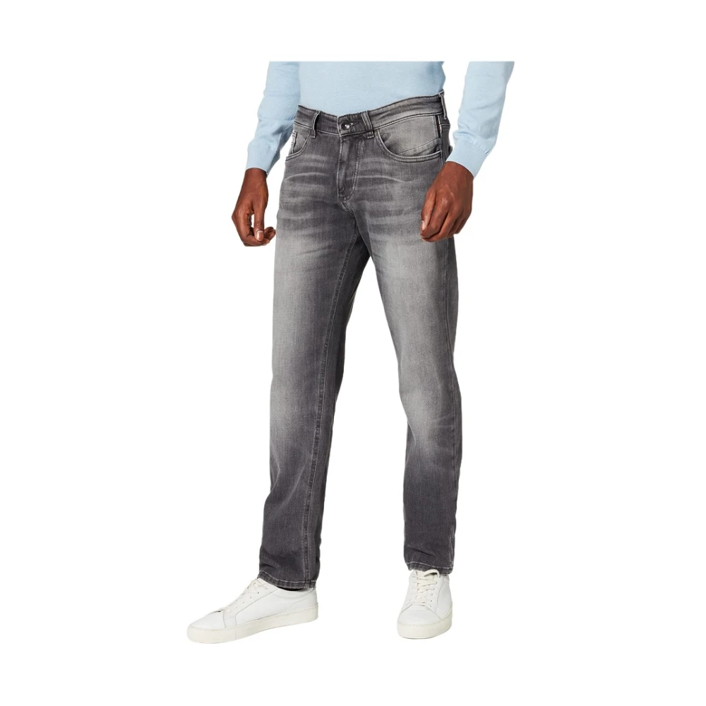 Camel active Slim Fit Grijze Jeans Gray Heren