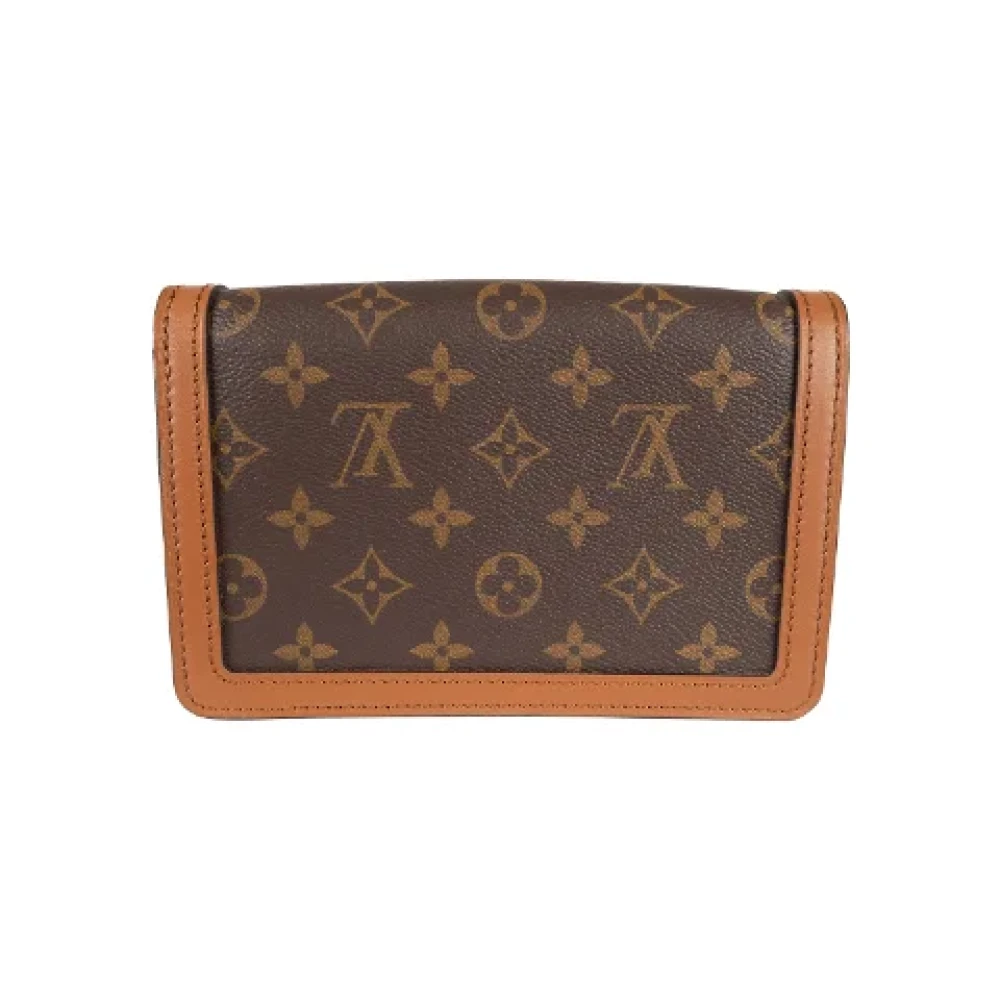 Louis Vuitton Vintage Pre-owned Canvas crossbody-bags Brown Dames