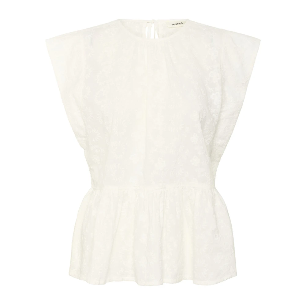 Soaked In Luxury Women's White Embroidered Top - Blouses - S - Blouses & Shirts