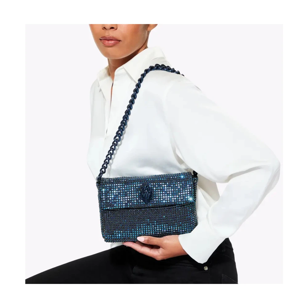Kurt Geiger Schouder- en handtas Moran collectie Blue Dames