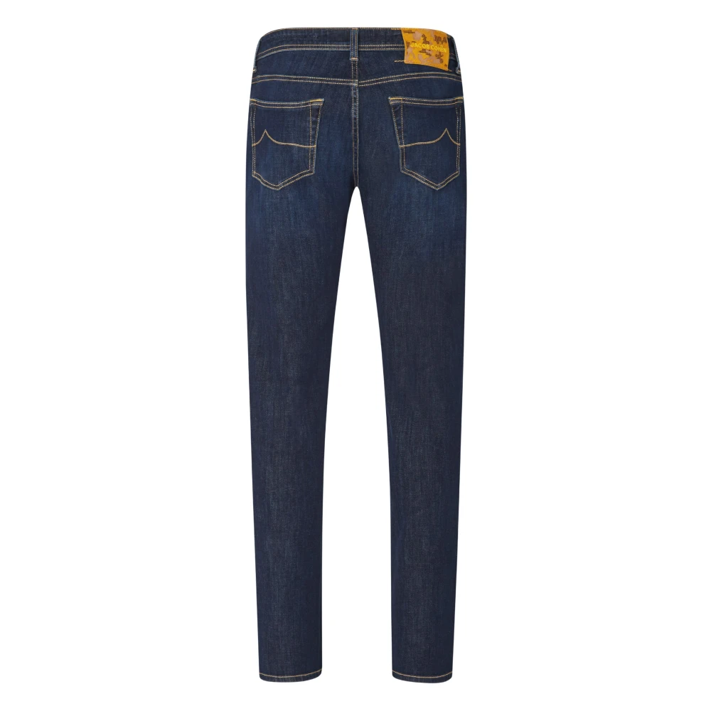 Jacob Cohën Vernietigde Bard Denim Jeans Blue Heren