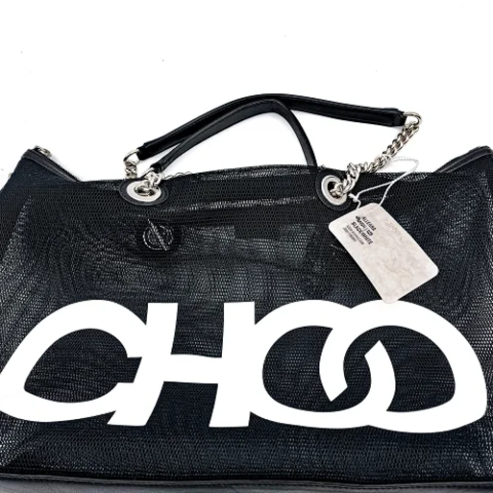 Jimmy Choo Pre-owned Leather totes Black Dames