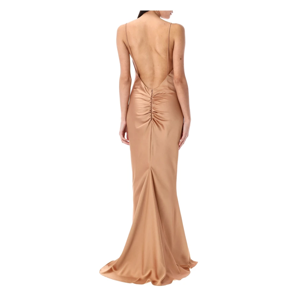Andamane Maxy Slip Jurk in Ninfea Stijl Pink Dames