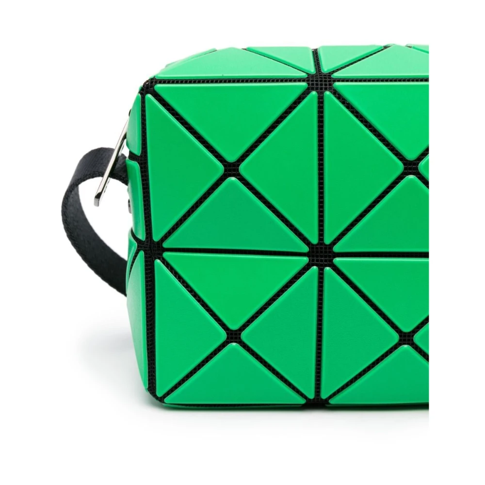 Issey Miyake Groene Cuboid Schoudertas Green Dames