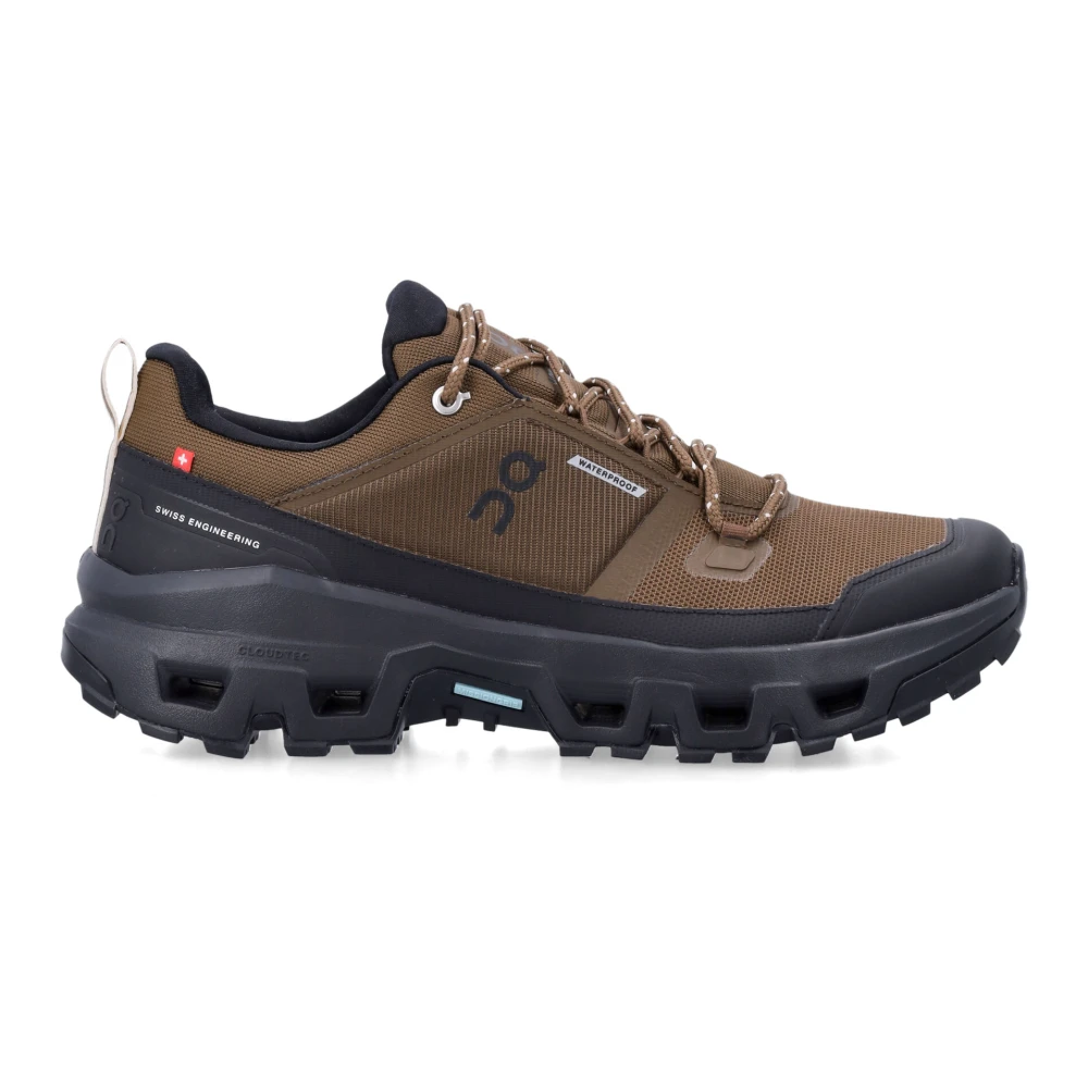 On Running Herren Braun Cloudrock Low Wp Waterproof - Wanderschuhe Schuhe 3Mf10254228 - Bild 7